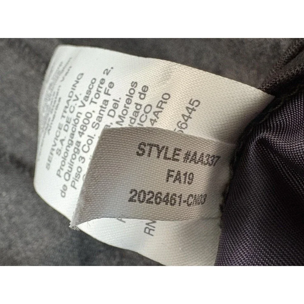 J.CREW Dress Pants Mens 42x32 Gray Ludlow Classic Fit Cotton Wool Lined Business